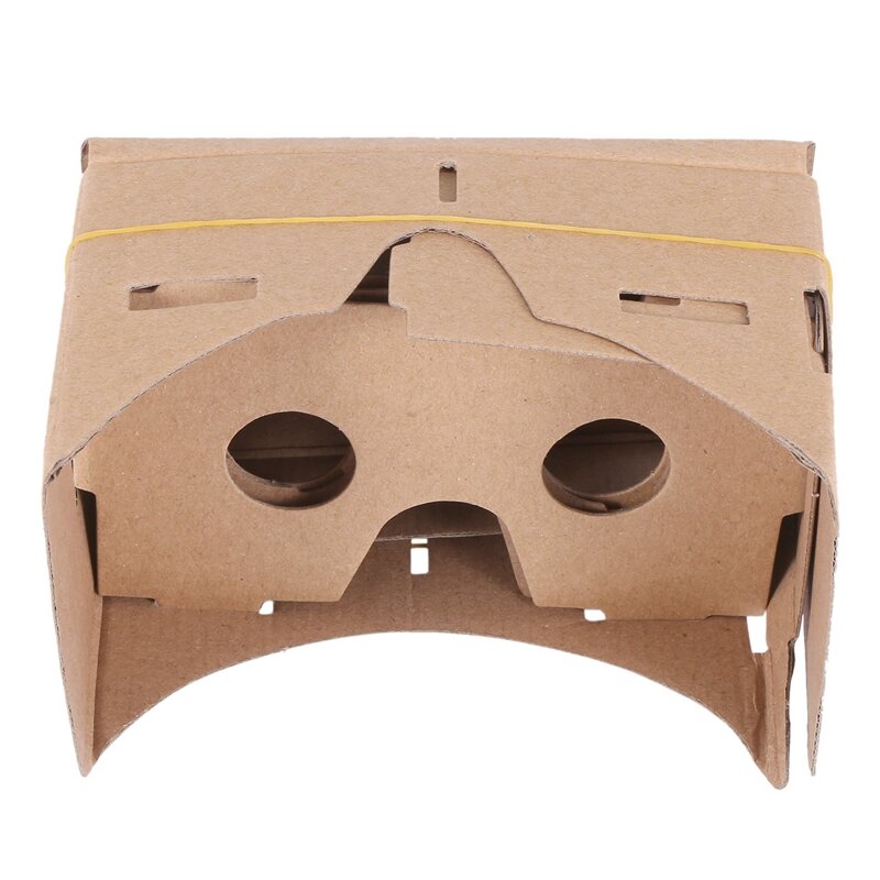 3X 6 Polegada DIY 3D VR Realidade Virtual Óculos Hardboard Para Google Papelão
