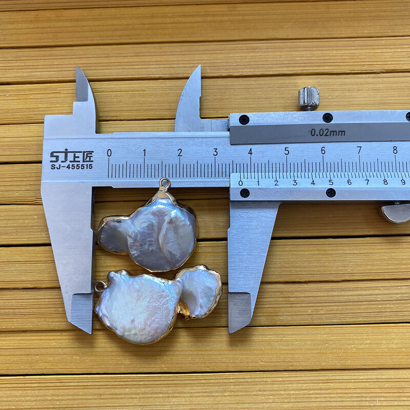 1 шт., кулон из натурального пресноводного жемчуга, 18-40 мм