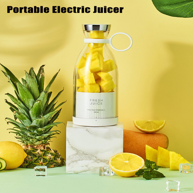 Draagbare Elektrische Juicer Usb Mini Fruit Blender Juicers Cup Fruit Extractoren Multifunctionele Sap Maker Machine Voedsel Milkshake