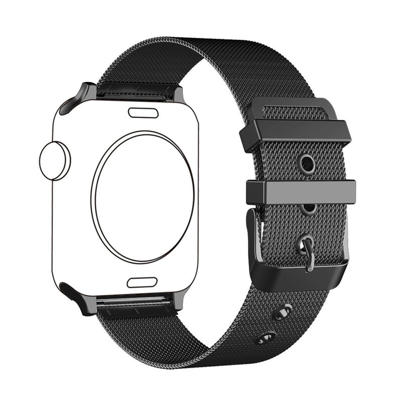 Tali untuk Apple Watch Band Seri 7 45Mm 44Mm 40Mm 42Mm 38Mm 41Mm Gelang Baja Tahan Karat Magnetik Milan Loop Apple Watch 56