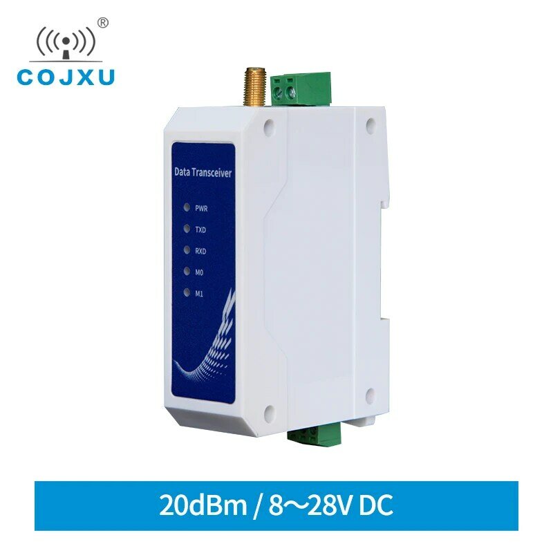 E95-DTU(400F20-485) SX126X 410-510Mhz 20dBm 1Km Range 12V 24V RS485 Modbus Din Rail 433Mhz Lora modem