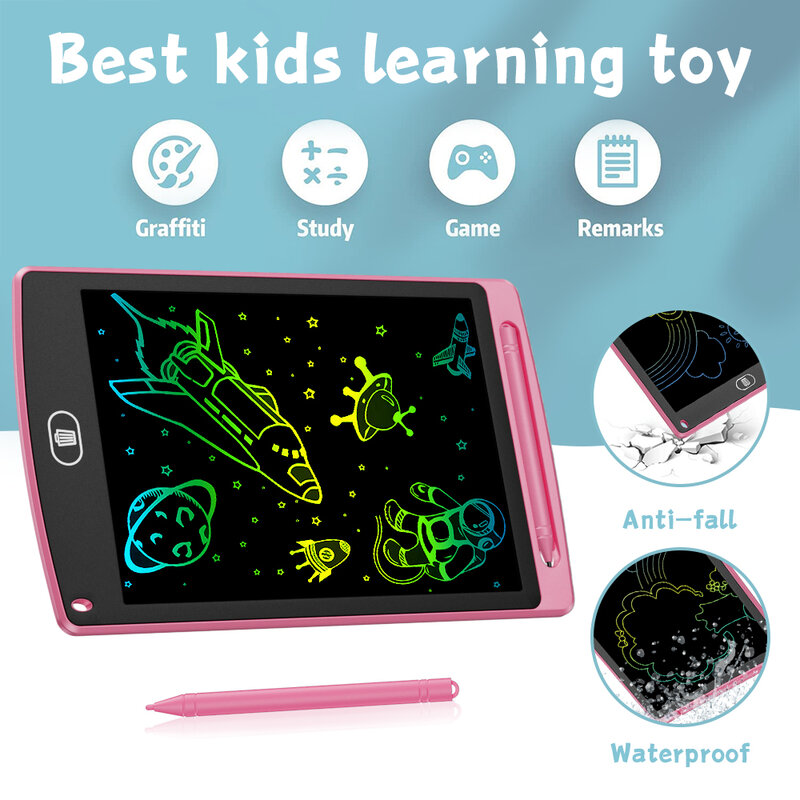Tablet Grafis 8.5 Inci Tablet Gambar Lcd untuk Menggambar Papan Gambar Digital Papan Tulis Pintar Tablet Papan Tulis Elektronik untuk Anak-anak