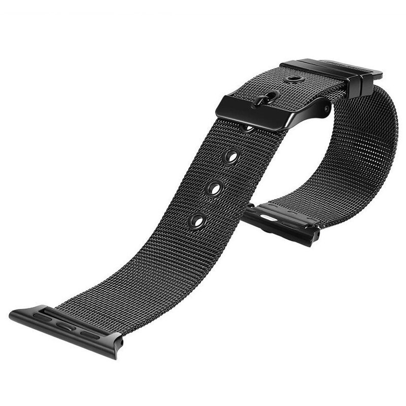 Strap For Apple watch band Series 7 45mm 44mm 40mm 42mm 38mm 41mm stainless steel bracelet magnetic Milanese loop Apple watch 56