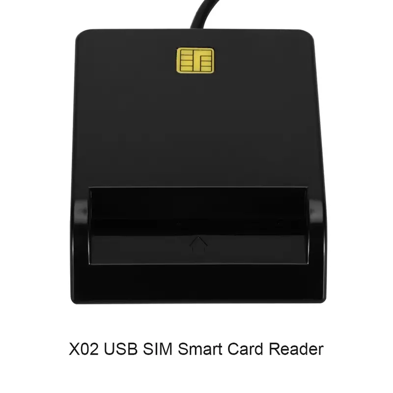 SIMCard Reader For Bank Card IC/ID EMV SD TF MMC Cardreaders USB-CCID ISO 7816 for Windows 7 8 10 Linux OS