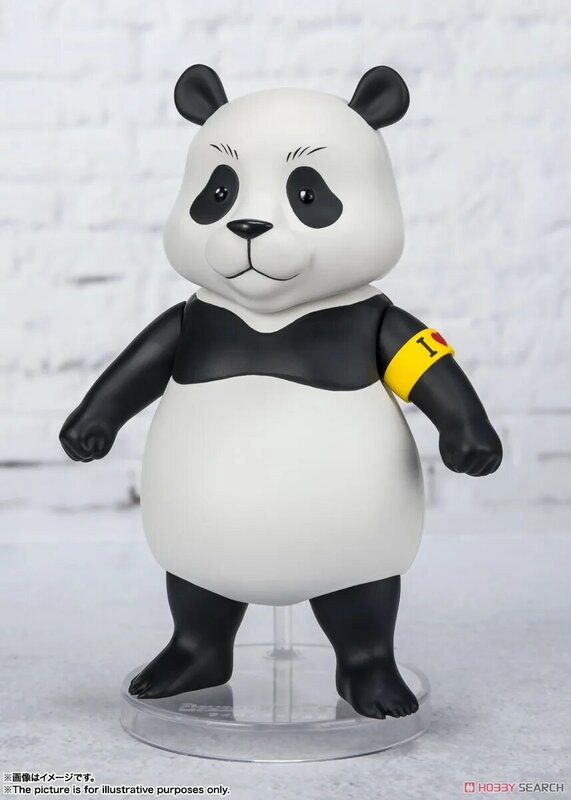 Bandai Original Figuards Mini Jujutsu Kaisen Panda Anime Action figur PVC Figur komplette Sammlung Modell Spielzeug