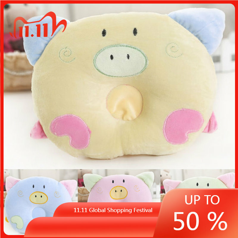 Dziecko gwiazda dziecko aksamitna świnka haft kreatywny modelowanie poduszka noworodka anty-ekscentryczny głowa poduszka kształcująca poduszka dla dziecka