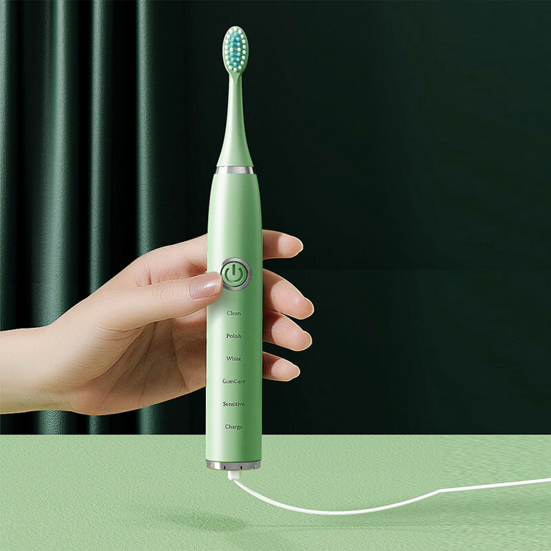 Xiaomi sonic escova de dentes elétrica para adultos crianças ultra-sônico vibrador branqueamento ipx7 à prova dchargeable água 4 cabeça da escova exigível