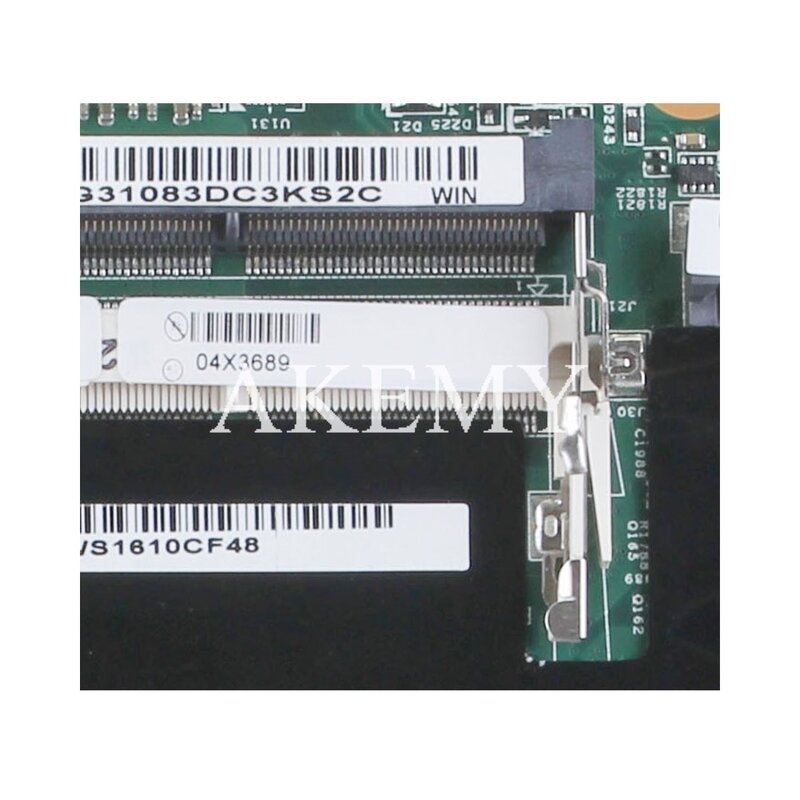 Placa base para ordenador portátil Thinkpad T430S T430SI, componente de alta calidad, 04X3687 con SR0MY I5-3320M CPU HM76 100%, funciona bien