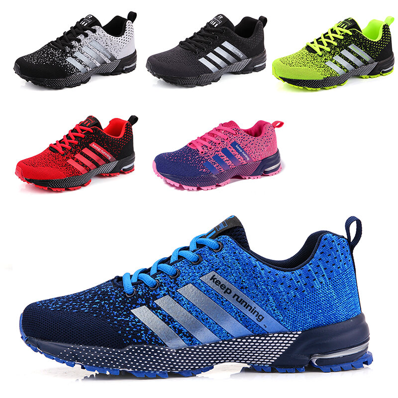 Abhoth Men Sneakers Mesh Breathable Casual Men Shoes Comfortable Non-Slip Stable Shock Absorption Light Women Shoes Basket Homme