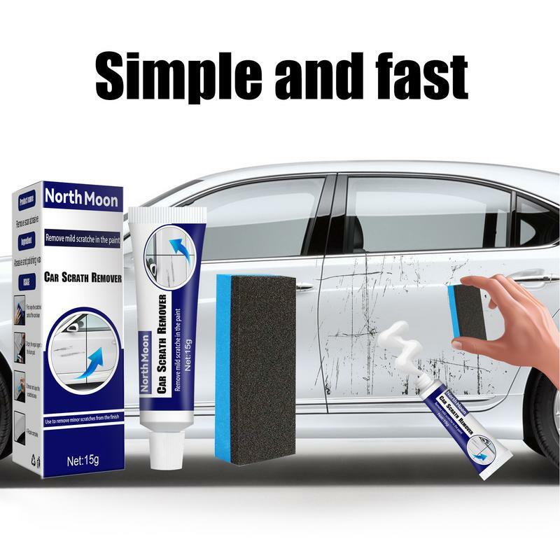 Auto Scratch Remover Auto Styling Wax Kras Reparatie Polijsten Plakken Kit Met Spons Voor Milde Krassen Auto Body Paint Care kit
