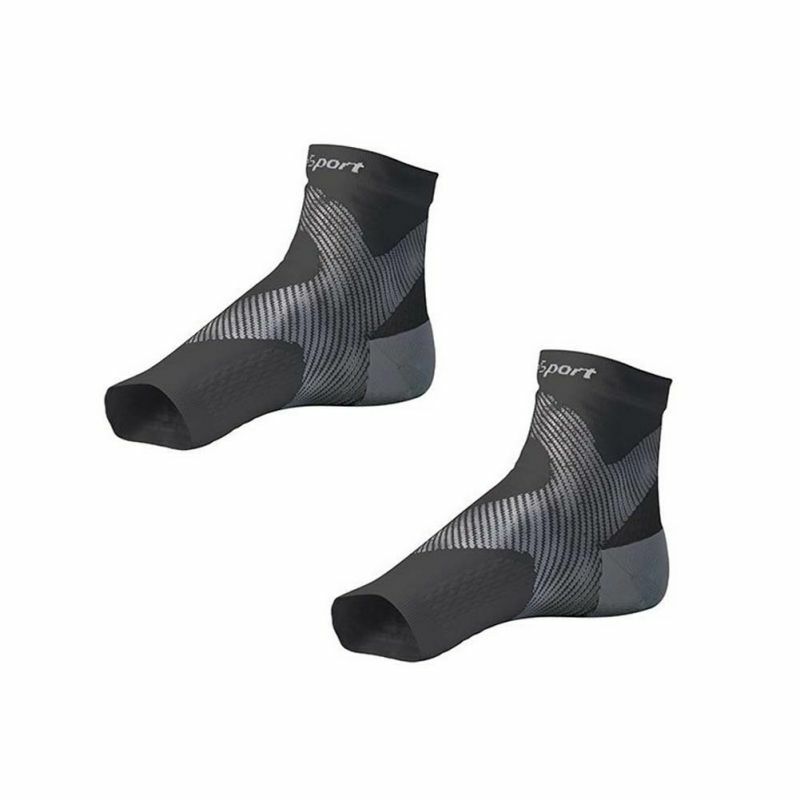 Esportes 1 par tornozelo cinta compressão suporte manga elástica respirável para dor conjunta pé correndo meias