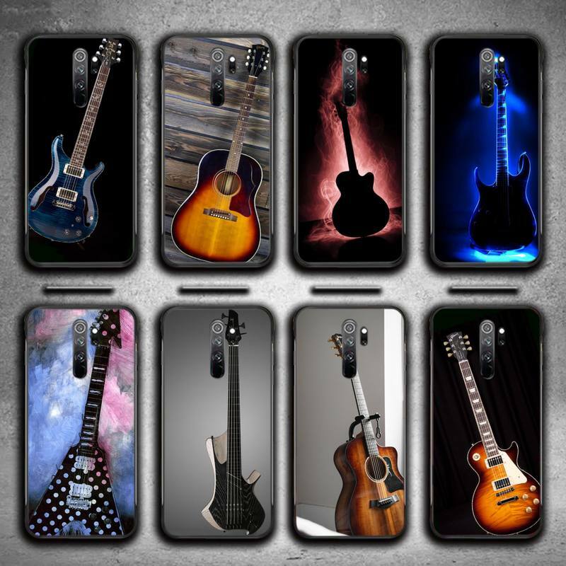 Love Gibson Guitar Music Phone Case For Redmi 7 8 9 A K20 30 Pro Note 8 9 Pro 10