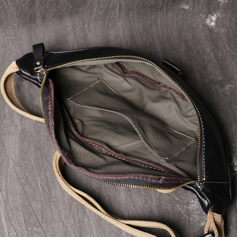 Кожаные мужские новые трендовые ретро сумки через плечо leathflex универсальные многофункциональные нагрудные сумки женские индивидуальные п...