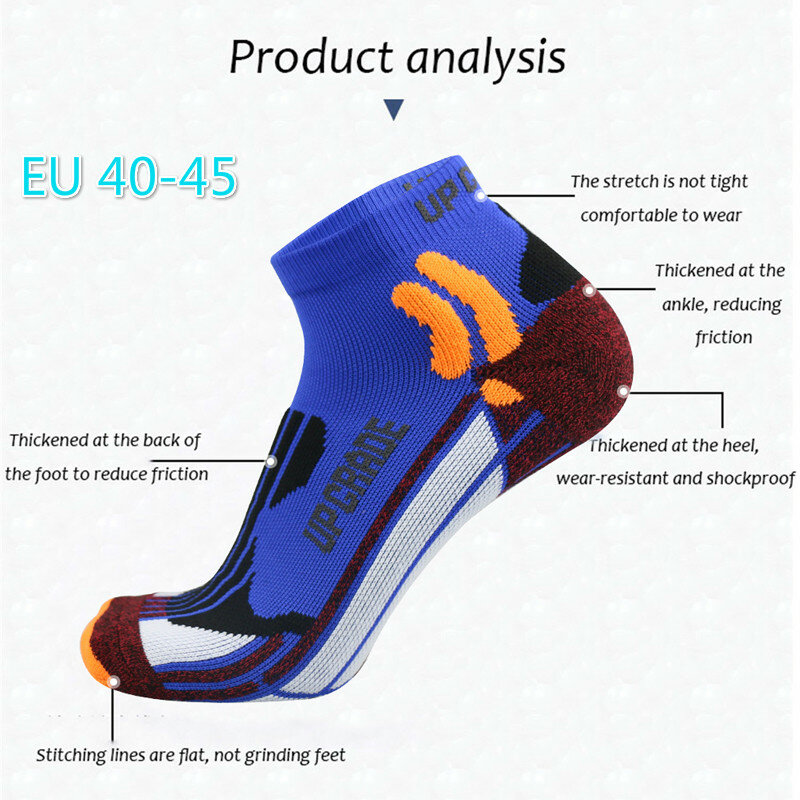 UGUPGRADE Coolmax , хлопковые Компрессионные носки для бега, дышащие баскетбольные Лыжные носки для велоспорта, термоноски