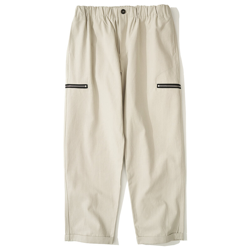 Pantalones largos de estilo Hip Hop para hombre, ropa de calle masculina de cintura elástica y recta, estilo Harajuku, con bolsillos de doble cara, informal, de gran tamaño