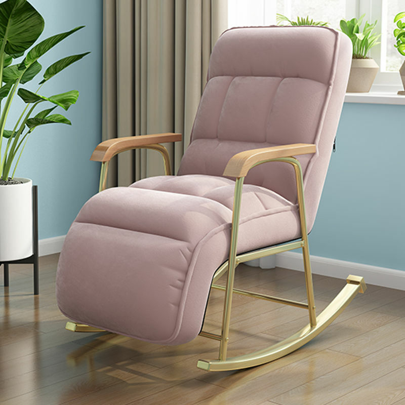 Кресло-качалка ленивый, одноместное кресло-качалка, Маленькое кресло для спальни, балкона, кресло-качалка для отдыха
