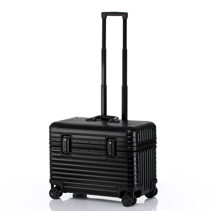 2022 New Aluminum Alloy Universal Wheel 18-inch Suitcase