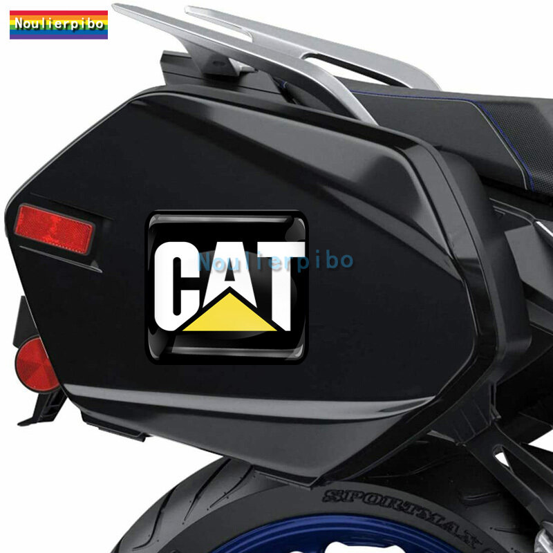 Stiker Mobil Kubah Fleksibel Kucing Resin Epoksi Gel Stereo 3D Stiker Reflektif Tahan Air Vinil Jendela Bumper Bagasi Mobil