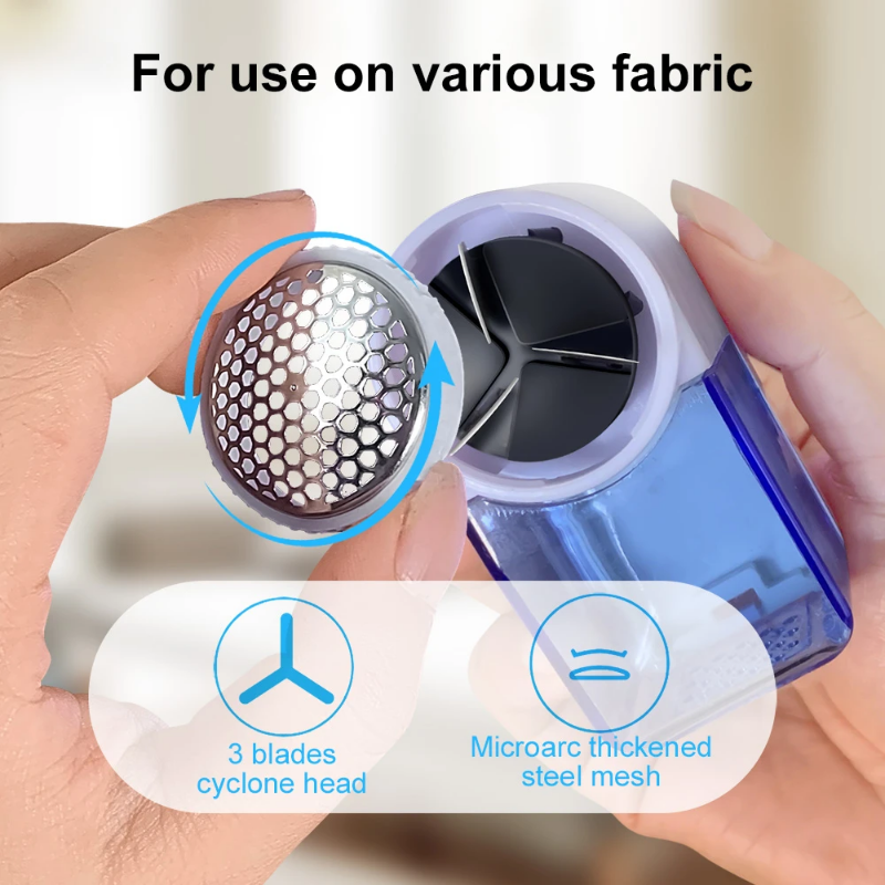 Portable Hair Ball Trimmer Electric Pellets Lint Remover for Clothing Fuzz Clothes Sweater Shaver Cut Machine Spools Removal