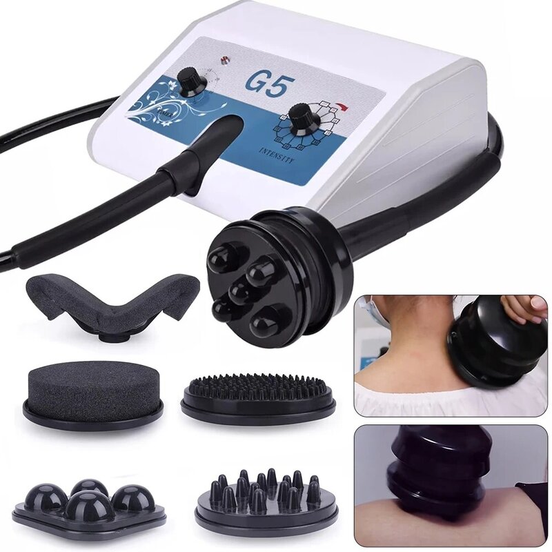 G5 Vibrating Body Slimming Machine High Frequency Fat Reduce Electric Body Shaping Massager 5 In 1 Weight Loss Device For Spa