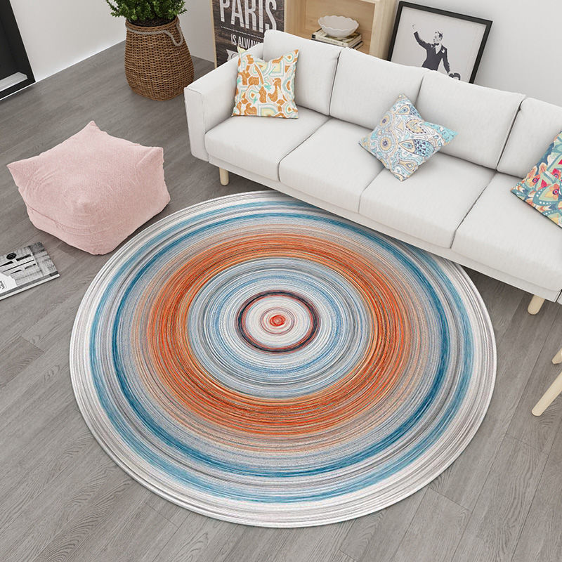 Round Carpets Ethnic Style Light Luxury Living Room Bohemia Rug Coffee Table Mat Room Computer Chair Hanging Basket Bedside Mats