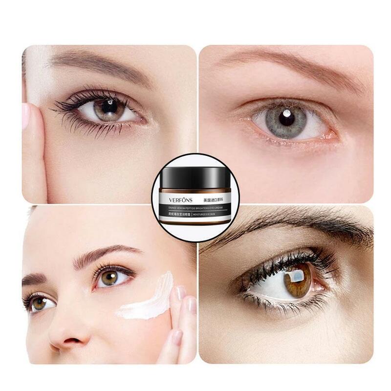 30g Snake Venom Peptide Moisturizing Firming Eye Cream Women'S Fine Line Eyes Circle Moisturizing Essence Eye Mask Cream