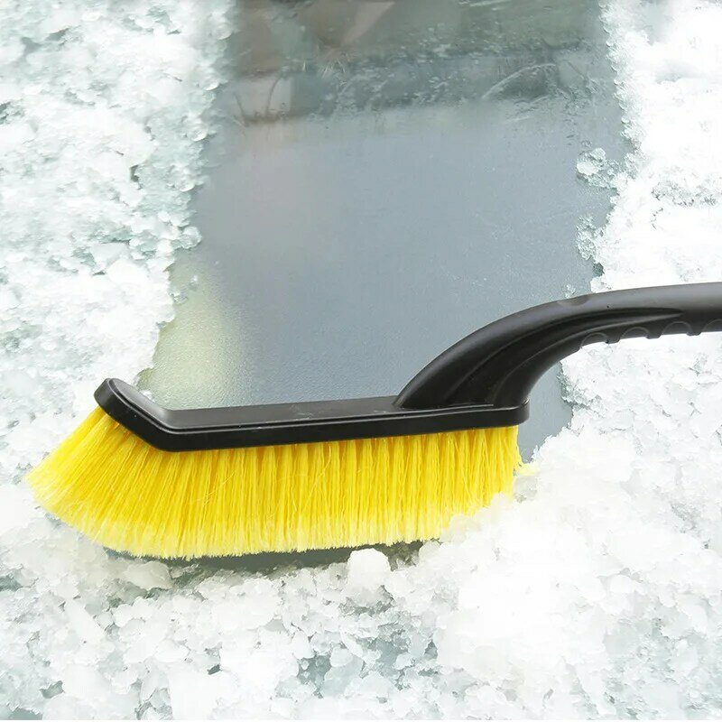 2 em 1 carro neve pá raspador de gelo neve escova ferramenta de limpeza para veículo pára-brisa auto removedor de neve mais limpo removível carro ferramenta