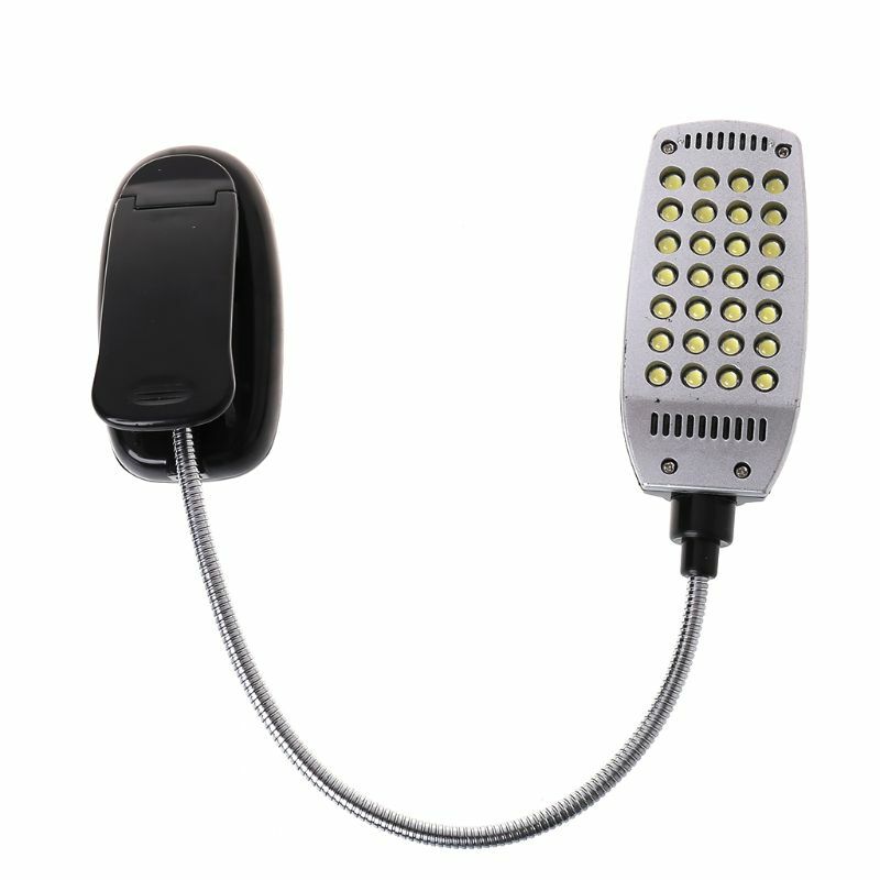 مرنة كليب على الجدول USB بالطاقة 28 LED لمبات ضوء كليب على السرير الجدول أضواء المواد البلاستيكية لقراءة غرفة النوم