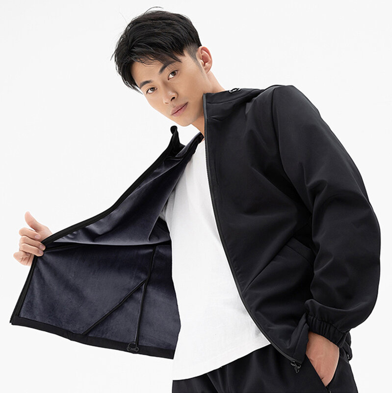 Xiaomi SKAH Fleece Warm Jacket uomo impermeabile cappotto spesso antivento resistenza al freddo giacca a vento moda inverno pile parka Suit