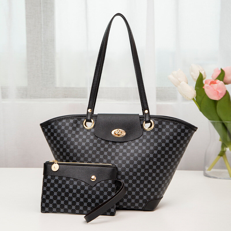 กระเป๋าและกระเป๋าถือ Luxury Designer ผู้หญิง2022ใหม่อินเทรนด์ระเบิดแบบพกพาไหล่กระเป๋า All-Match Tote Shopping Bag