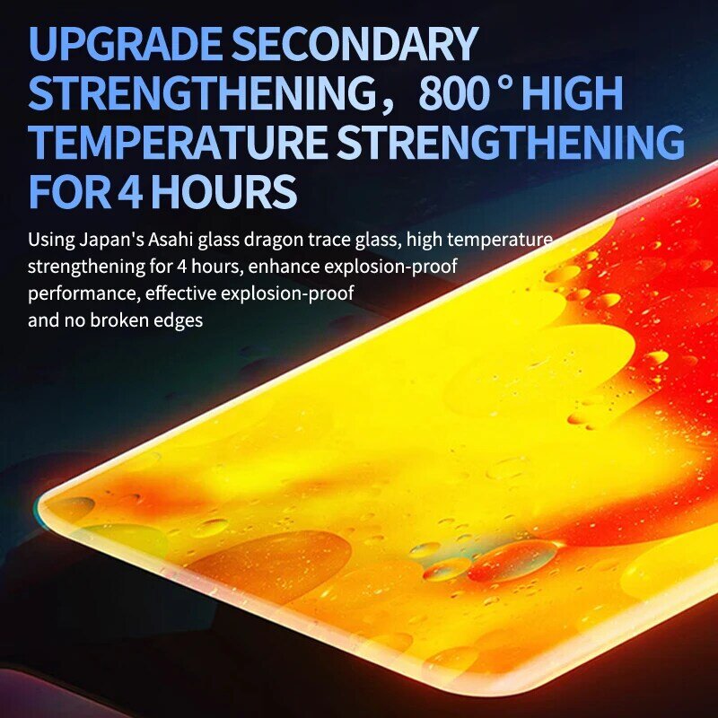 40d alta qualidade capa completa protetor de tela para o iphone 14 13 12 11 pro max vidro temperado para o iphone xs xr x14 13 12 mini plus