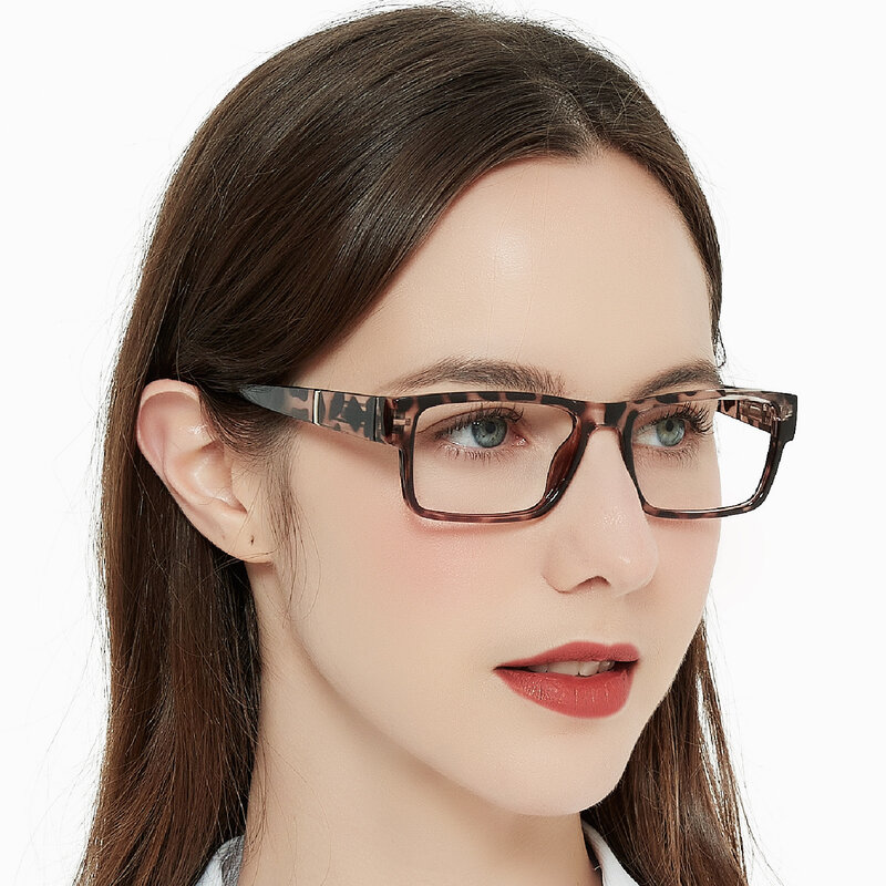 OCCI CHIARI 세련된 독서 안경 여성 럭셔리 브랜드 광장 노안 안경 프레임 여성 리더 안경 1 1.5 2 2.5 3
