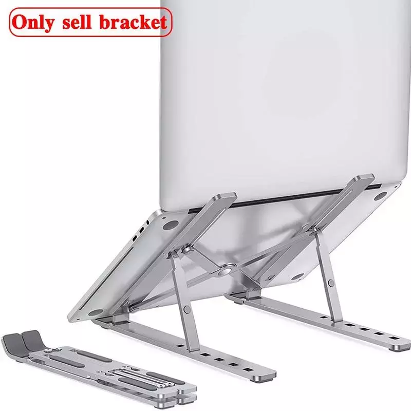 Foldable Laptop Stand Adjustable Notebook Stand Portable Laptop Holder Tablet Stand Riser Computer Support For MacBook Air Pro i