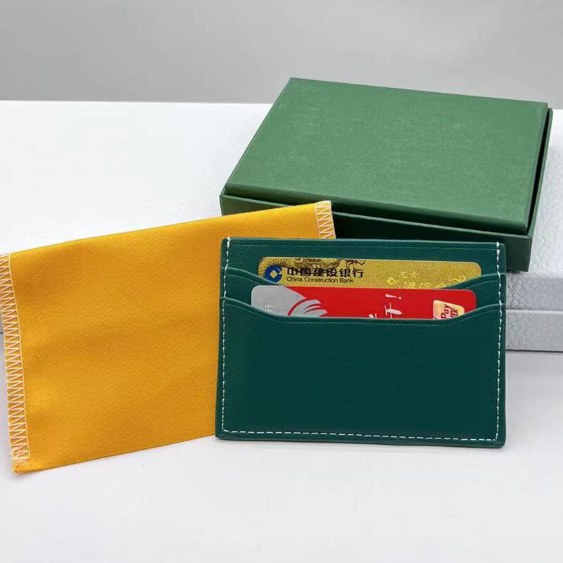 Брендовый дизайнерский кошелек GOYAD для карт, маленькая Кредитная сумка для мужчин и женщин, портмоне для удостоверения личности