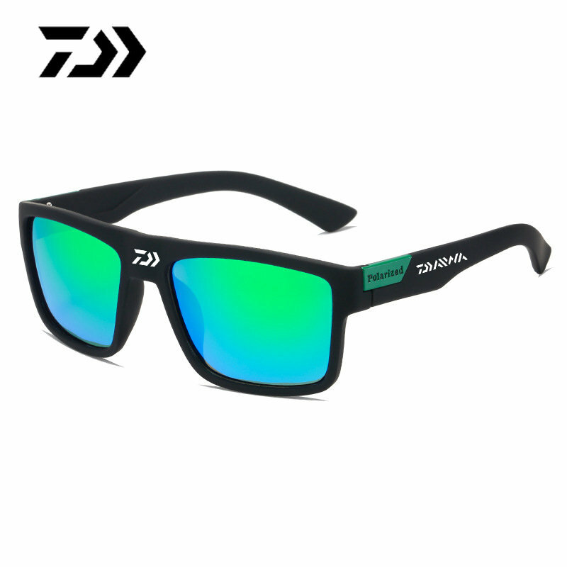 DAIWA-Lunettes de soleil de sport polarisées, UV400, lunettes de pêche, nuances de conduite, lunettes de cyclisme, camping, randonnée, conduite