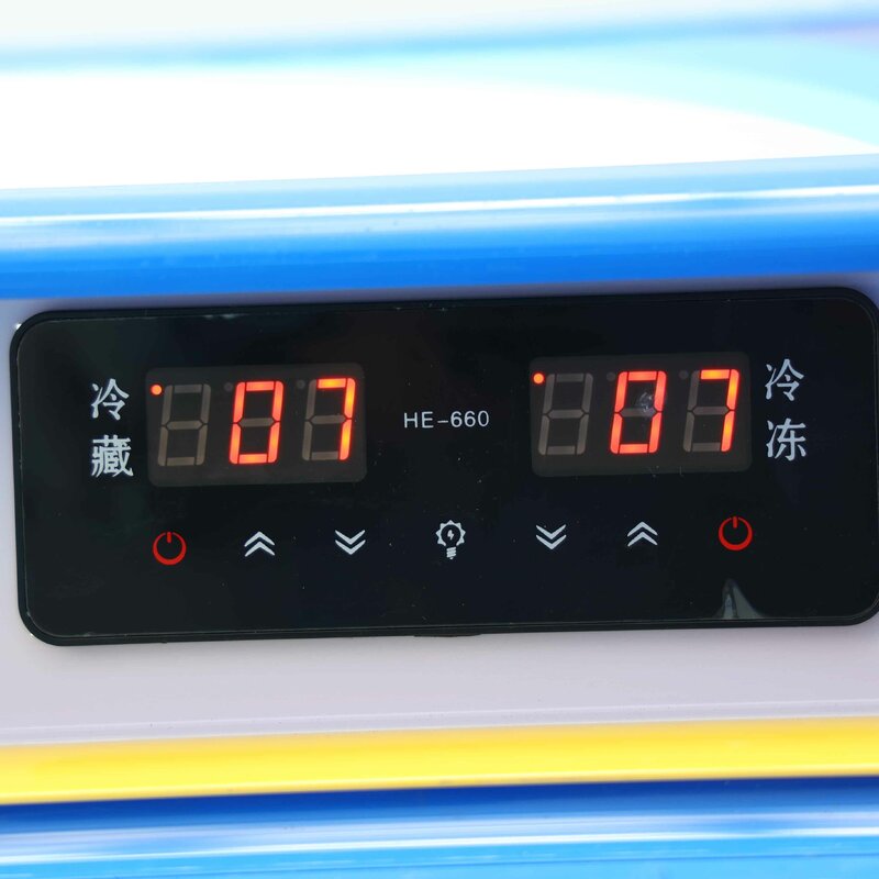 commercial Triple fresh-keeping cabinet temperature a la carte display cabinet refrigerator