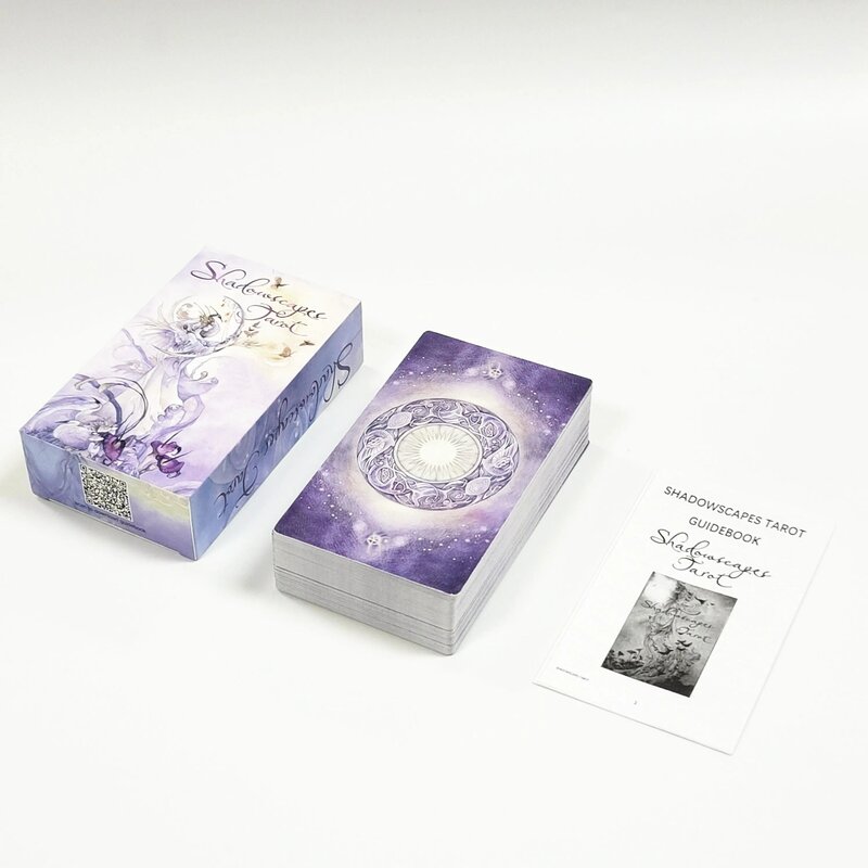 12x7cm Shadowscapes Tarot Hot sale Romantic Artistic Style 78 Cards Set With English Guidebook For Fun Family Friends Party