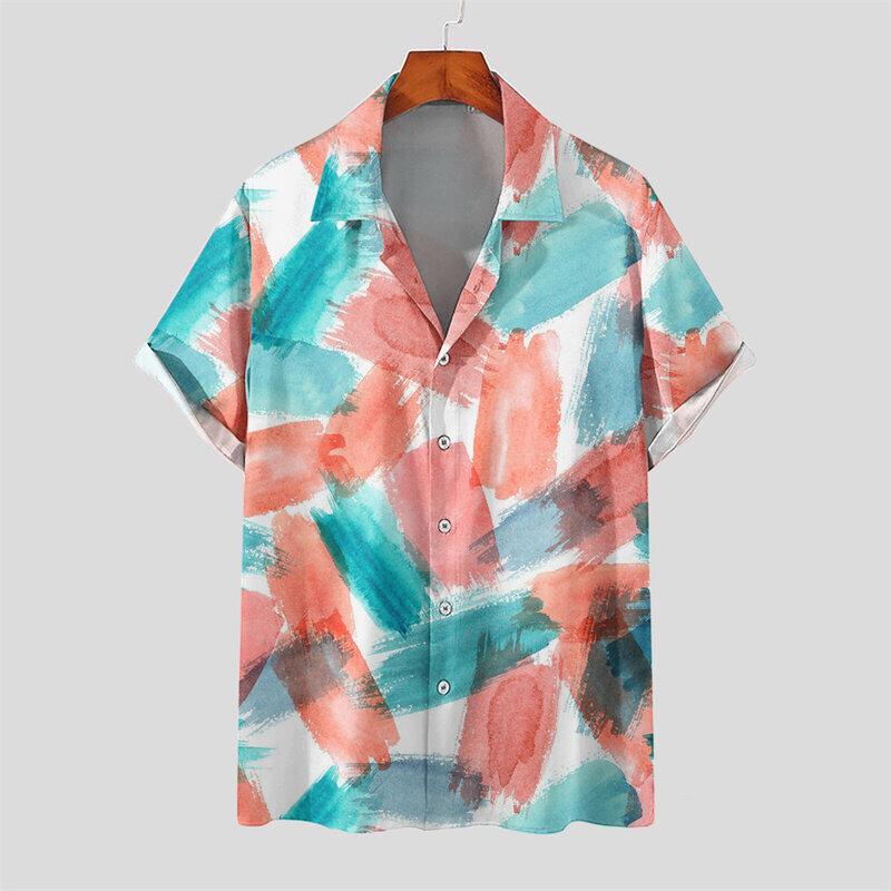 メンズ半袖Tシャツ,3Dデジタル,中国風,カジュアル,ファッショナブル,春と夏,2023