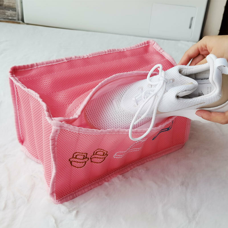 Pralka torba na buty buty podróżne torby do przechowywania przenośna siatka worek na pranie anty-deformacja odzież ochronna Organizer strona główna