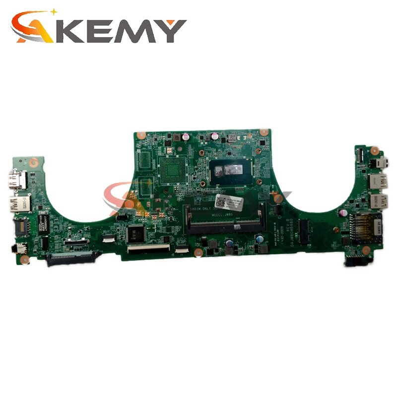 Akemy CN-02TK7V 2TK7V Para DELL Vostro 5470 5439 Laptop Motherboard Mainboard DAJW8CMB8E1 I5-4200U GT740M 2GB 100% Testado