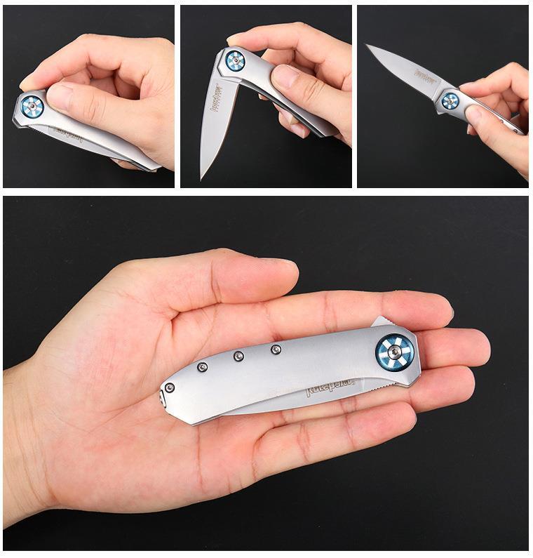 Мини Кершоу D2 Клинок тактический складной карманный нож Походные Военные Ножи для выживания самообороны EDC инструмент