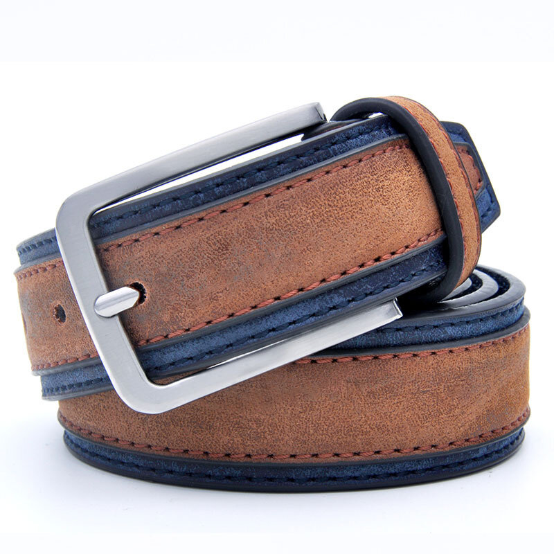 New Designer Belts Men's and Women's Genuine Leather Belts Cowhide Lychee Fashion Casual PU Leather Luxury Jeans Belts