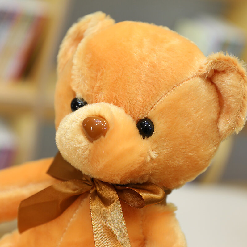 10 Warna Lucu Boneka Beruang Ruang Tamu Sofa Warna Boneka Beruang Bantal Boneka Mainan Mewah Anak Perempuan Hadiah Liburan Ulang Tahun Harga Grosir Larg