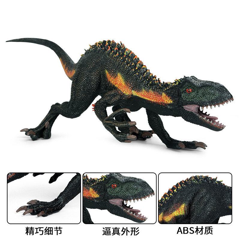 Figura de acción de dinosaurio Jurásico para niños, juguete educativo de PVC de simulación, tiranosaurio Velociraptor, Colección, regalo