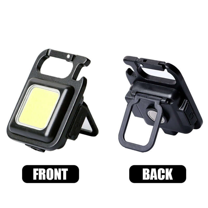 Outdoor Multifuction Portable Rechargeable Pocket Inspection Camping Emergency Lamps LED Work Light Hiking COB Flashlight