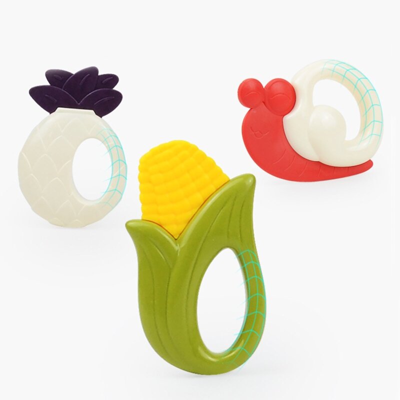 동물 모양 Molar 용품 씹는 장난감 실리콘 아기 Teether 장난감 Teething 스트레스 해소 고품질 소재 만든