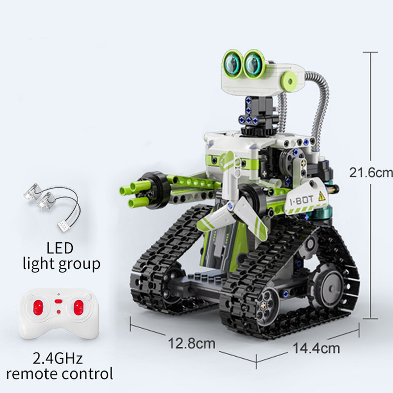 Cada Technical Remote Control Robot Model Building Blocks 434pcs Programming Robot Car with App Rc Moc Bricks Children Toys Gift