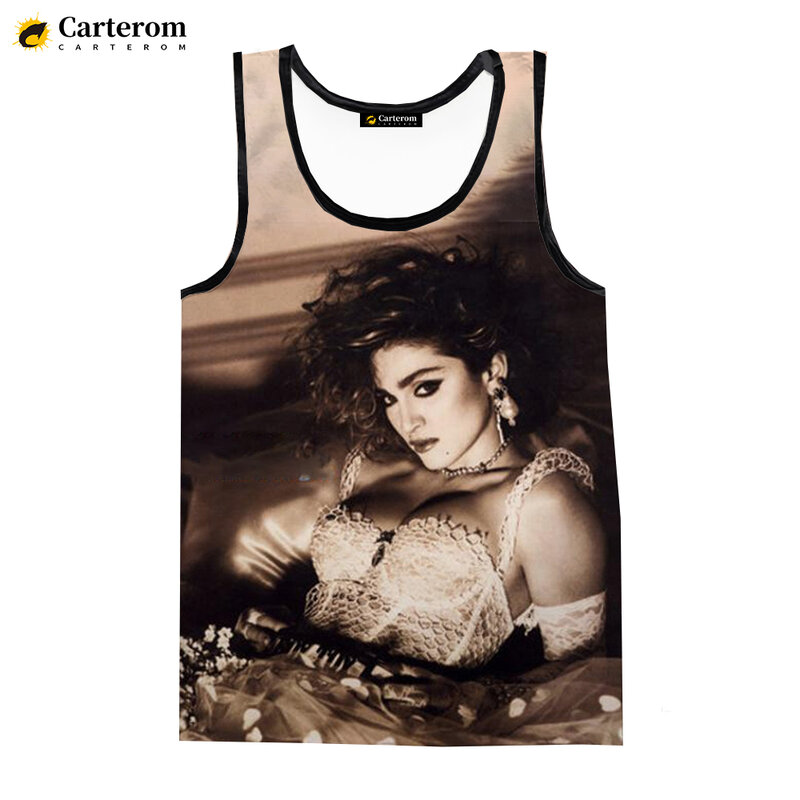 T-shirt imprimé 3D de la déesse Madonna pour hommes et femmes, impression numérique, précieux, Harajuku, plage, t-shirts respirants, 6XL