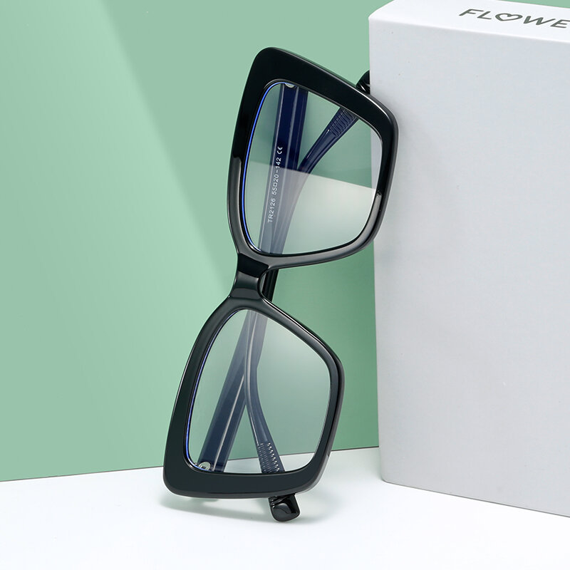 جديد مكافحة نظارات الضوء الأزرق TR90 إطار نظارات أنيقة 2022 تتجه النظارات إطارات كاملة النساء الرجال نظارات longguard نظارات