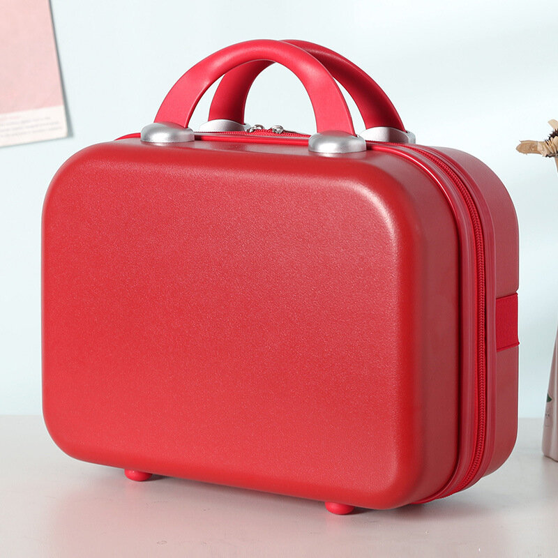 2023 Nieuwe 13-Inch Kleine Verse Leuke Meisje Make Storage Mini Koffer